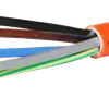 Cavo di sicurezza FE180/E30 5×2.5mm² 3LNPE arancione Una lunghezza