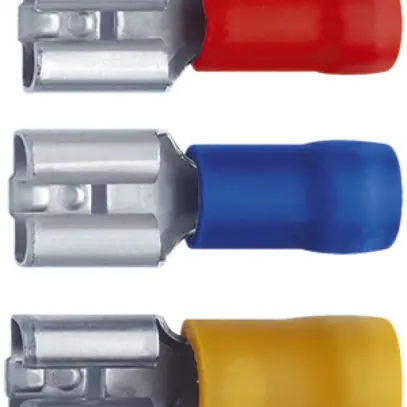 Clip isolé Ferratec RSP 4.8×0.5/0.5…1.5mm² rouge 