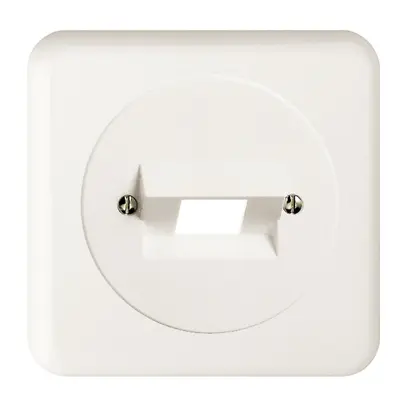 Kit frontale INC 1×RJ45 bianco FH ITplus 