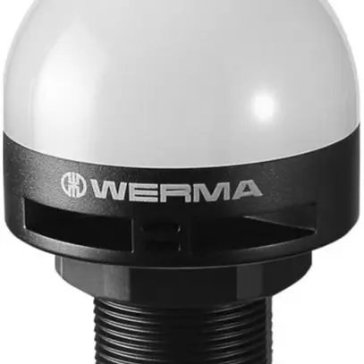 EB-Signalleuchte Werma, Dauer/Summer, 24VDC, Stecker M12 5P 