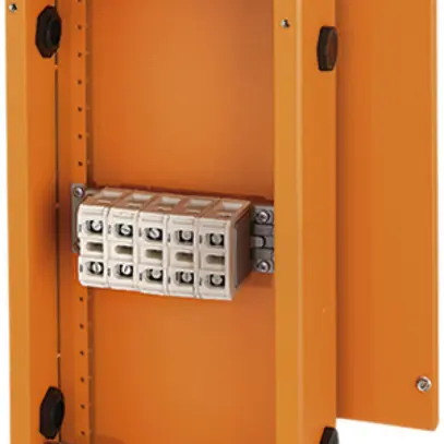 Boîte de dérivation AP Hensel FK 6505 E30/90 5 pôles 16…50mm² orange 