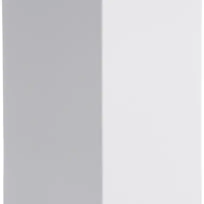 Deckel für Ausseneck tehalit BRA 120, verkehrsweiss 