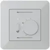Termostato ambiente INC kallysto.trend grigio chiaro con interruttore 