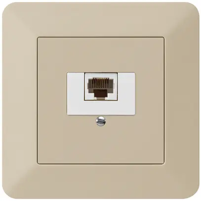 UP-Anschlussdose kallysto.trend 1×RJ45u beige 