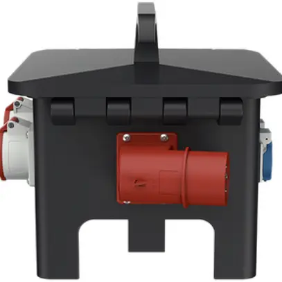 Distributore di corrente EverGum maxi 40A 1×FI 7×LS 4×T23 2×T25 1×CEE16/CEE32 3m 