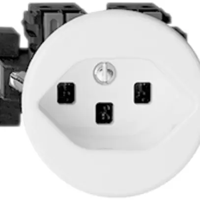 Interno AG,GUP T23 16A bianco, con morsetti innest. 