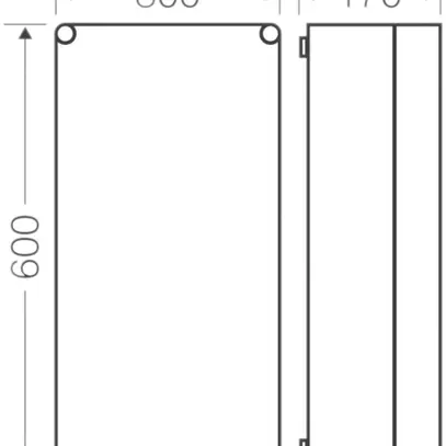 Scatola per apparecchio Hensel Mi0401 