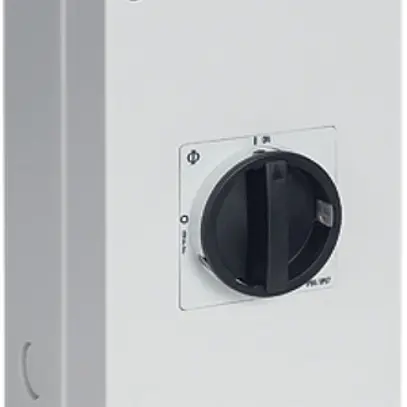 Interruttore di carico AP K&N 100A/400V 0/4L, N-avanzato, ne/gr 