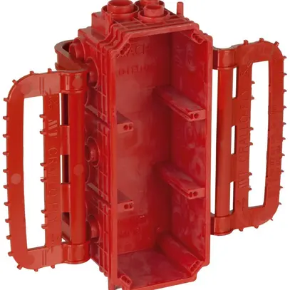 UP-Einlassdose MT Crallo-Fly Gr.I-I-I rot inkl.Dosenträger 