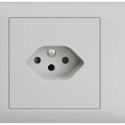 Prise INC EDIZIOdue T13 gris clair, 45…69mm 