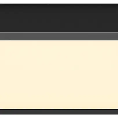 Downlight LED AP Philips Slim Surface 12W 1150lm 827 110° 210×210mm noir 