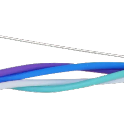 Câble U72 1×4×0,8mm avec blindage sans halogène Eca Rouleau à 100m