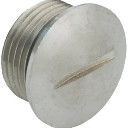 Bouchon de fermeture AGRO avec joint PG16 long acier inoxydable 