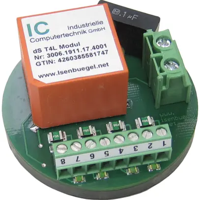 EB-Tastermodul digitalSTROM IC, geeignet für Kleinspannungstaster 4-fach 