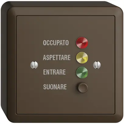 Stazione da porta AP EDIZIOdue coffee, per segnale di chiamata, italiano 