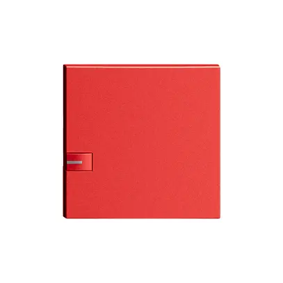 Taste 1/1 KNX/UNI-Taster mit LED EDIZIOdue Einfachbedienung berry 