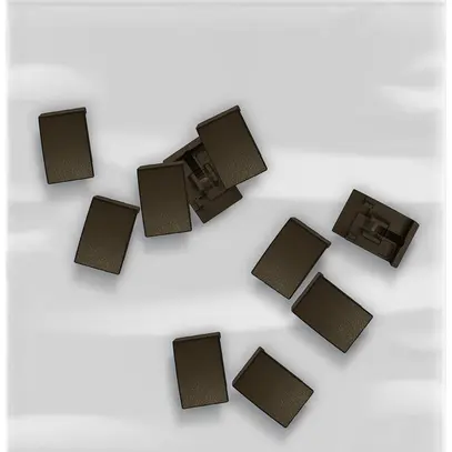 Elemento laterale EDIZIO.liv SNAPFIX® p.KNX UNI&zeptrion 10 pezzi senza LED ma 