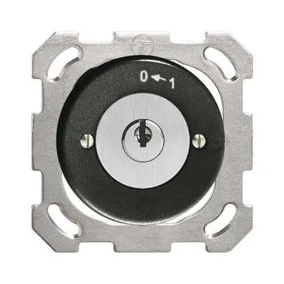 Contact pivotant ENC 0<-1/2P noir avec serrure de sûreté 