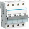 Disgiuntore Hager MCB 4P 415V tipo C 13A Icn 6kA 4UM 