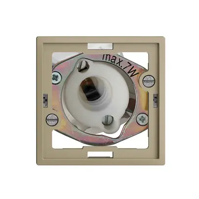 Lampada spia INC EDIZIOdue sand 7W senza calotta piatta 