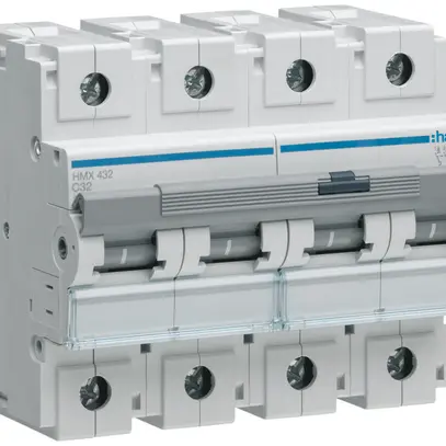Disjoncteur Hager MCB 4P 400V type C 32A 6UM 