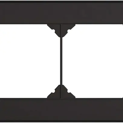 En-tête ENC EDIZIO.liv SNAPFIX® 1×2 pour combinaisons au choix noir 