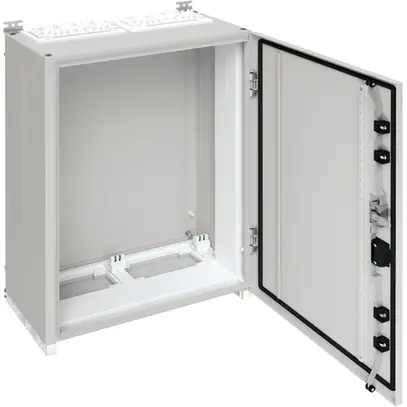 Armadio murale Hager univers con porta piena CP I IP55 800×550×275mm RAL 7035 