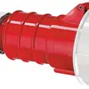 Prise mob.CEE Bals 4P 32A 400V 3h rouge IP67 nick.Quick C. 