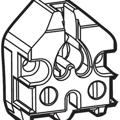 Socle de douille G5 sans pied à équerre 
