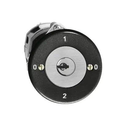 Interrupteur rotatif ENC FH 2/1P noir avec serrure de sûreté 