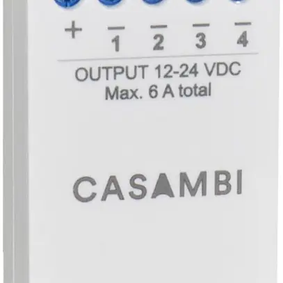 Appareil commande LED YMOCA-PWM-04, Casambi PWM 4-canal 6A/12…24VDC 