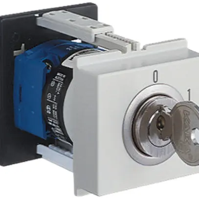 Interruttore a chiave AMD K&N, 20A/690V 0/2L, Kaba 8 + 2 clés, "0-1" 
