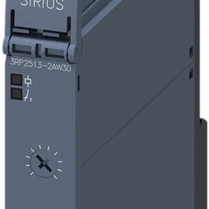Relais temporisé Siemens SIRIUS 3RP25 12…240VUC 1C re 5…100s à ressort 