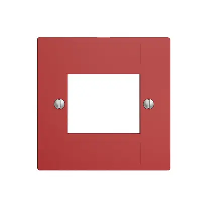 Placca frontale 4×RJ45 ITplus EDIZIOdue berry 