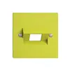 Plaque frontale 1×RJ45 ITplus EDIZIOdue lemon 