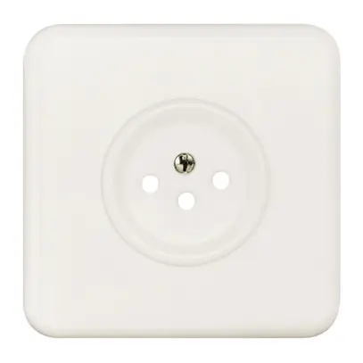 Kit frontale FH per presa T12 bianco 