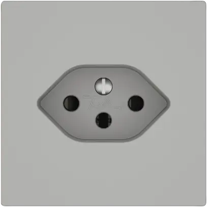 Presa EDIZIO.liv SNAPFIX® 1×T13 con shutter grc 