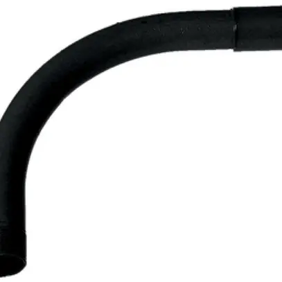 Coude réduit avec manchon pour TA M25 noir 