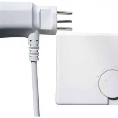 Thermostat d'ambiance Eberle RTR-E3311 avec prise CH 