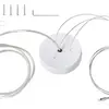 Kit di sospensione ESYLUX SVENJA WIRE PENDULUM SET 2000, con cavi metallici 