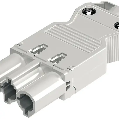 Connettore ad innesto OptiLine 50 GST18 3P spina bianco 