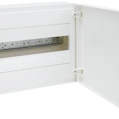 AP-Kleinverteiler Hager golf 1-reihig 12TE Tür IP40 281.5×251.5×98.5mm 