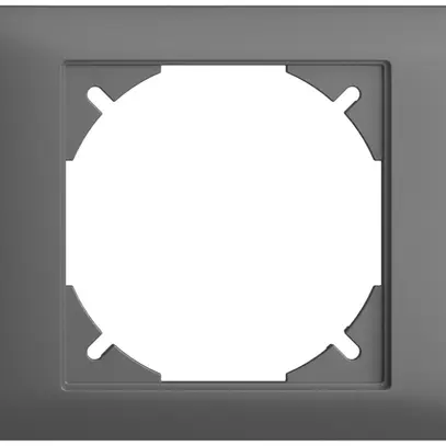Cadre de recouvrement I EDIZIOdue colore BKE gris foncé 