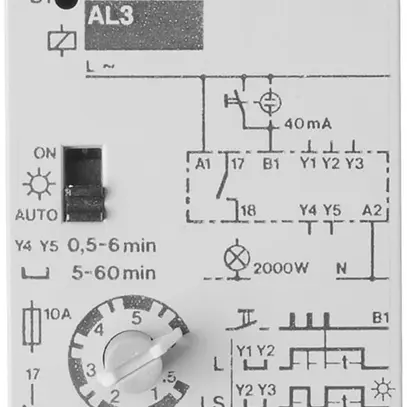 Minuterie AMD ComatReleco AL3, 24VUC 