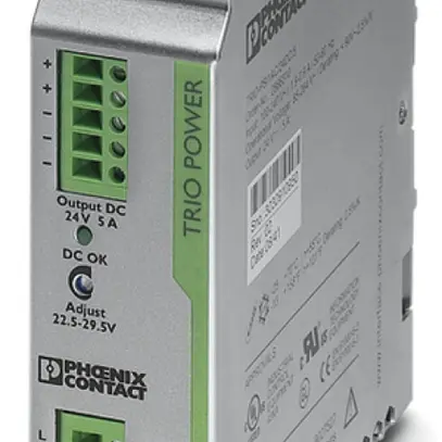 Alimentazione a commutazion.Phoenix Contact 24VDC 5A sec.240VAC prim.1 P 