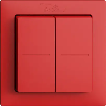 Pulsante RF Smart Light Control Feller EDIZIOdue F, Philips Hue 4K/2T, berry 