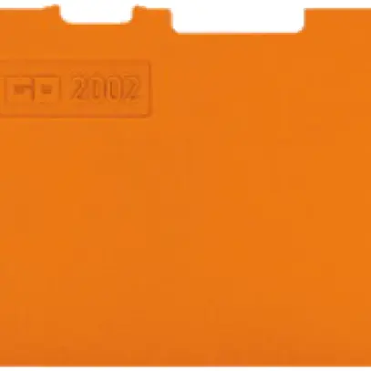 Paroi de fermetur.WAGO TopJob-S orange 2P pour série 2002 
