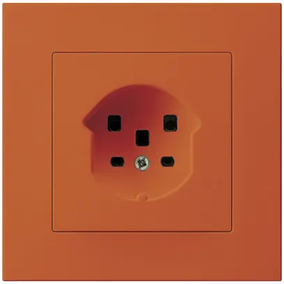 Presa INC Hager KPR, T25, 16A 250V, arancione 