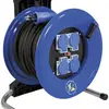 Enrouleur de câble KU bleu GDV 30m 3×2.5mm² T12, 4×T13 10A 