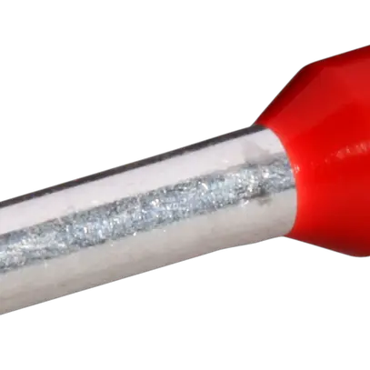 Embout de câble type A isolé 1.5mm²/10mm rouge 